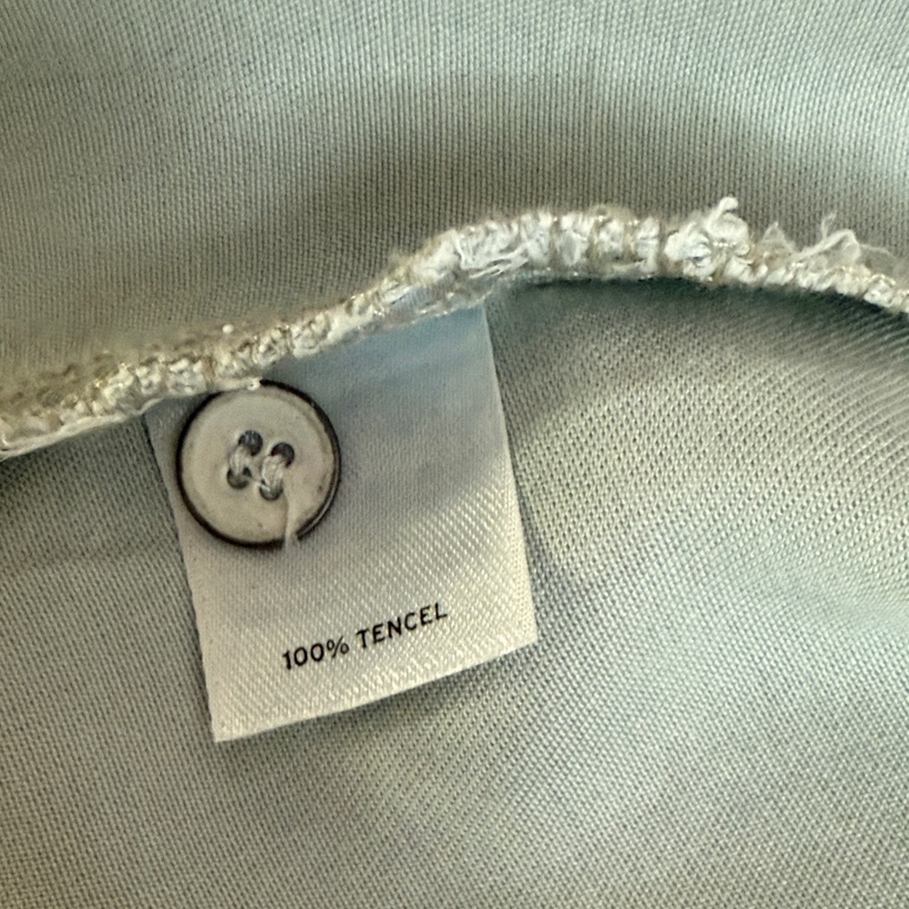 Light Wash Denim Button-Up Shirt - Picture 9 of 9
